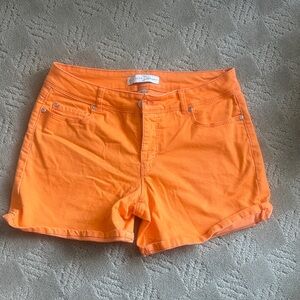 Vibrant Orange Women's Shorts